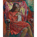 Riproduzione del dipinto La Petite Couseuse - Henri Lebasque