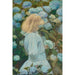 Riproduzione del dipinto La Petite Fille aux Hortensias - Jacques-Émile Blanche