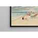 Riproduzione del dipinto La Plage de Deauville - Henri Lebasque