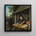 La Poissonnière - Adriaen van Ostade — quadro incorniciato alla parete