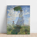 Riproduzione del dipinto La Promenade - Claude Monet