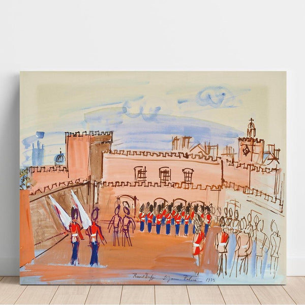 Riproduzione del dipinto La Relève de la Garde (1933) - Raoul Dufy
