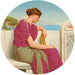 La Réponse - John William Godward — vista dell’opera