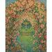 Riproduzione del dipinto La Roseraie, Gerberoy - Henri Le Sidaner