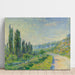 Riproduzione del dipinto La Route De Vétheuil - Claude Monet