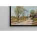 Riproduzione del dipinto La Route de Veneux - Alfred Sisley