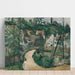 Riproduzione del dipinto La Route tournante - Paul Cézanne
