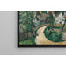 Riproduzione del dipinto La Route tournante - Paul Cézanne