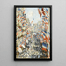 Riproduzione del dipinto La Rue Montorgueil - Claude Monet