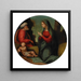 La Sainte Famille - Scuola toscana — quadro incorniciato alla parete
