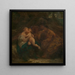 La Sainte Famille - Francisque Millet — quadro incorniciato alla parete