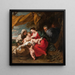 La Sainte Famille - Jan Van Den Hoecke — quadro incorniciato alla parete