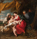 La Sainte Famille - Jan Van Den Hoecke — vista dell’opera