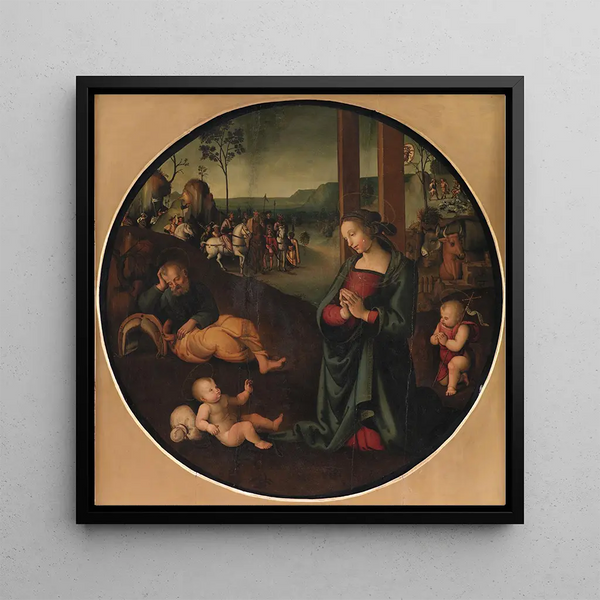 La Sainte Famille - Pietro Perugino