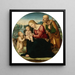La Sainte Famille avec l'Enfant Baptiste dans un paysage - Sodoma — quadro incorniciato alla parete