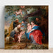 Riproduzione del dipinto La Sainte Famille sous un pommier - Peter Paul Rubens