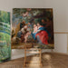 Riproduzione del dipinto La Sainte Famille sous un pommier - Peter Paul Rubens