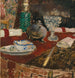 La Saucire et les ronds de serviette - Édouard Vuillard — vista dell’opera