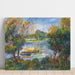 Riproduzione del dipinto La Seine à Argenteuil - Pierre-Auguste Renoir