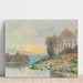 Stampa d'arte La Senna a Bougival (1874) - Alfred Sisley | Stampa d'arte