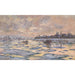 Riproduzione del dipinto La Seine à Lavacourt, Débâcle - Claude Monet