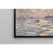 Riproduzione del dipinto La Seine à Lavacourt, Débâcle - Claude Monet