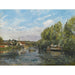 Riproduzione del dipinto La Seine à Port-Marly - Camille Pissarro
