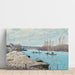 Riproduzione del dipinto La Seine à Port-Marly, tas de sable (1875) - Alfred Sisley