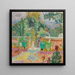 La Terrasse ou Una terrazza a Grasse - Pierre Bonnard — quadro incorniciato alla parete