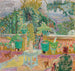 La Terrasse ou Una terrazza a Grasse - Pierre Bonnard — vista dell’opera