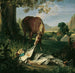 La Tombe de Wallstein - Josef Danhauser — vista dell’opera