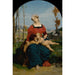 Riproduzione del dipinto La Vierge, L'Enfant Jésus e San Giovanni - Jean-Léon Gérôme