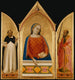 La Vergine Maria con i santi Tommaso d'Aquino e Paolo - Bernardo Daddi — vista dell’opera