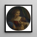 La Vierge à l'Enfant - Angelo Caroselli — quadro incorniciato alla parete