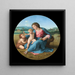 La Vierge d'Alba - Raffaello — quadro incorniciato alla parete