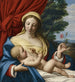 La Vierge des Roses - Giovanni Battista Salvi da Sassoferrato — vista dell’opera
