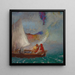La Voile grise - Odilon Redon — quadro incorniciato alla parete
