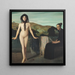 La ballerine nue - Ángel Zárraga — quadro incorniciato alla parete