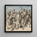 La cattura di Cristo - Cerchio di Hans Holbein il Giovane — quadro incorniciato alla parete