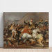 Riproduzione del dipinto La charge des Mamelouks - Francisco de Goya