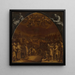 La collecte de la manne - Aurelio Lomi — quadro incorniciato alla parete
