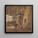 La cour arrière du palais de Charlottenborg - Frederik Sdring — quadro incorniciato alla parete