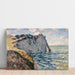 Riproduzione del dipinto La falaise d'Aval, Étretat - Claude Monet