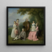 La famiglia Pybus - Nathaniel Dance Holland — quadro incorniciato alla parete
