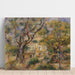 Riproduzione del dipinto La ferme des Collettes, Cagnes - Pierre-Auguste Renoir