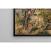 Riproduzione del dipinto La ferme des Collettes, Cagnes - Pierre-Auguste Renoir
