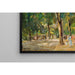 Riproduzione del dipinto La grande rue du lac à Wannsee avec des promeneurs - Max Liebermann