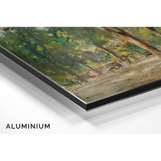 La grande rue du lac à Wannsee avec des promeneurs - Max Liebermann | Reproduction Tableau Décoration murale affiche copie