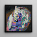 La jeune fille - Gustav Klimt — quadro incorniciato alla parete