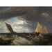 Riproduzione del dipinto La congiunzione del Tamigi e del Medway - Joseph Mallord William Turner